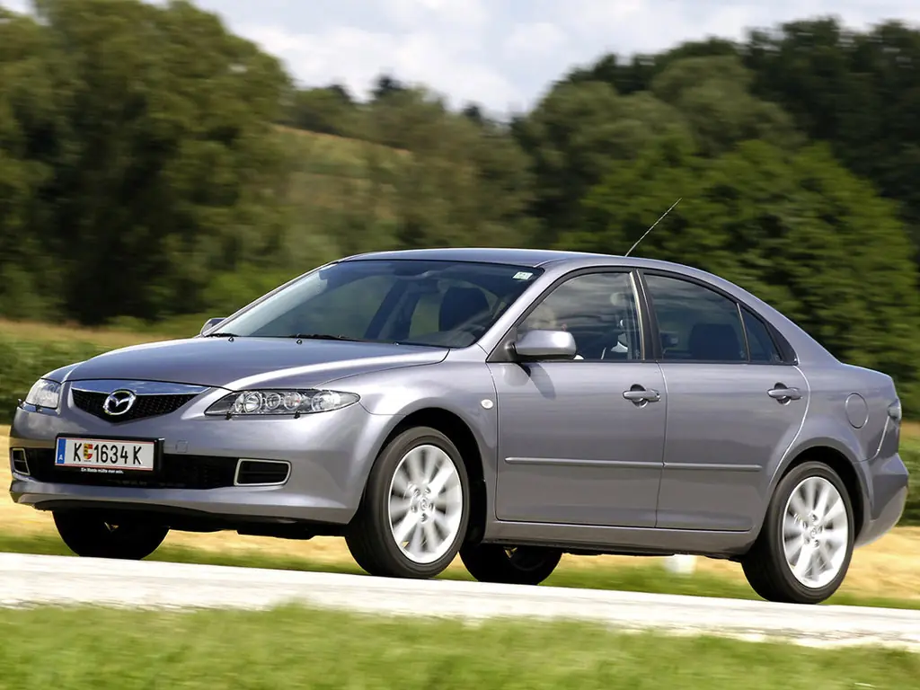 Mazda Mazda6 (GG) 1 поколение, рестайлинг, лифтбек (06.2005 - 08.2007)